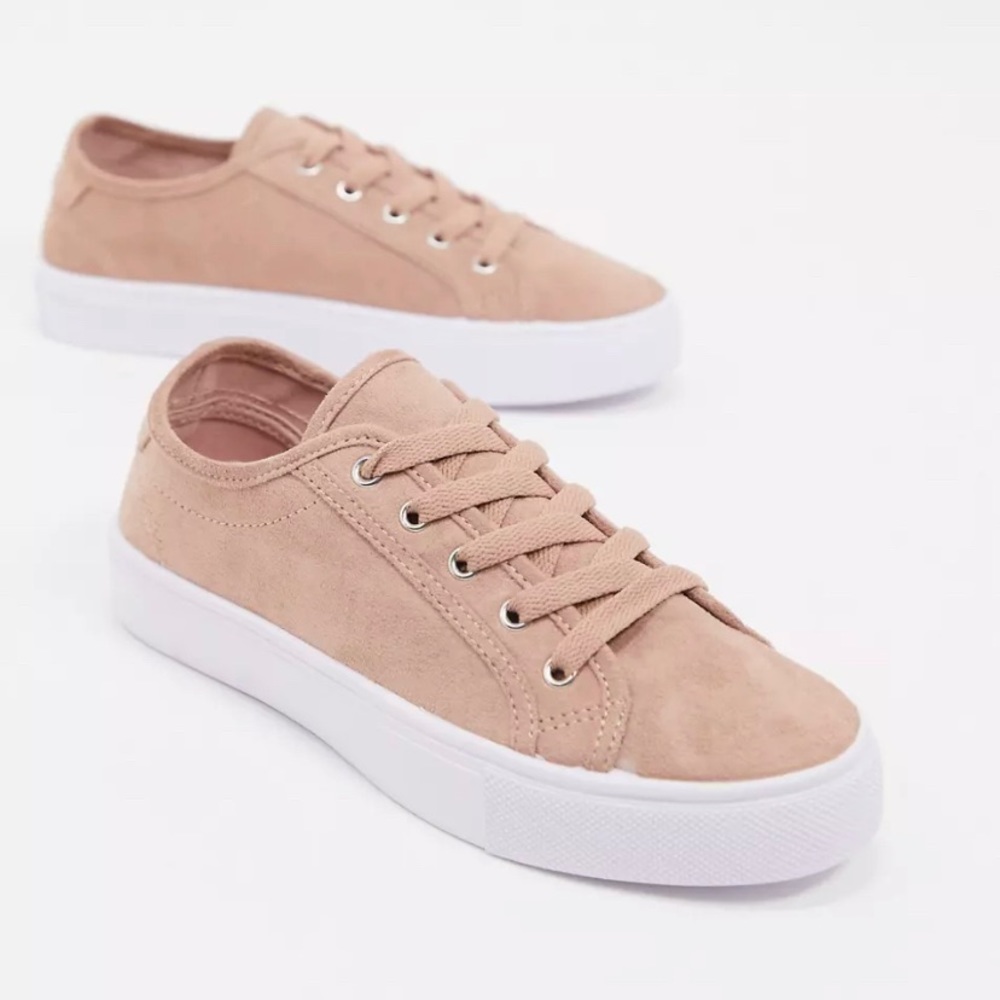 Women’s ASOS suede sneakers